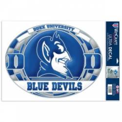 Duke University Blue Devils - Stained Glass 11x17 Ultra Decal
