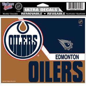 Edmonton Oilers Logo Ultra Decal