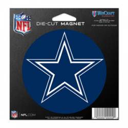 Dallas Cowboys Logo - 4x4 Die Cut Magnet