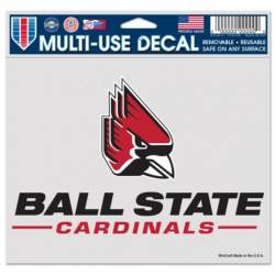 Ball State University Cardinals - 5x6 Ultra Decal
