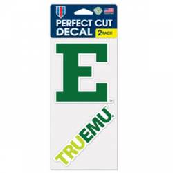 Eastern Michigan University Eagles - Set of Two 4x4 Die Cut Decals