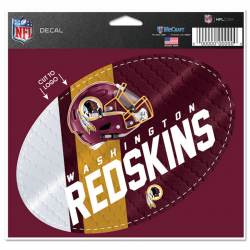 Washington Redskins - Vinyl Oval Sticker