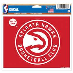 Atlanta Hawks Logo - 4.5x5.75 Die Cut Ultra Decal