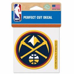 Denver Nuggets 2018-Present Logo - 4x4 Die Cut Decal