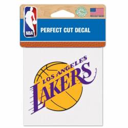Los Angeles Lakers - 4x4 Die Cut Decal