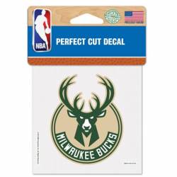 Milwaukee Bucks - 4x4 Die Cut Decal