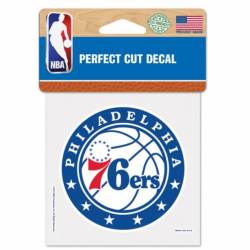 Philadelphia 76ers - 4x4 Die Cut Decal