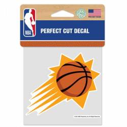 Phoenix Suns Basketball Logo - 4x4 Die Cut Decal