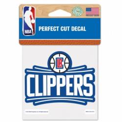 Los Angeles Clippers 2015-Present - 4x4 Die Cut Decal