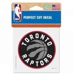 Toronto Raptors 2015-Present Logo - 4x4 Die Cut Decal