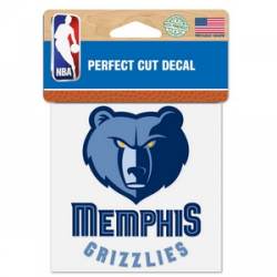 Memphis Grizzlies - 4x4 Die Cut Decal