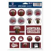 University Of Montana Grizzlies - 5x7 Sticker Sheet