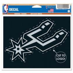 San Antonio Spurs Logo - 4.5x5.75 Die Cut Ultra Decal