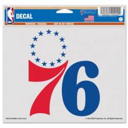 Philadelphia 76ers - 5x6 Ultra Decal