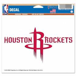 Houston Rockets Script Logo - 5x6 Ultra Decal