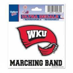 Western Kentucky University Hilltoppers Marching Band - 3x4 Ultra Decal