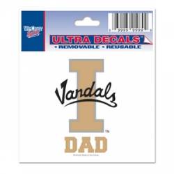 University Of Idaho Vandals Dad - 3x4 Ultra Decal