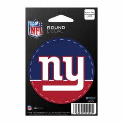 New York Giants - 3x3 Round Vinyl Sticker