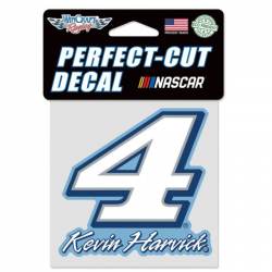 Kevin Harvick #4 - 4x4 Die Cut Decal