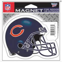 Chicago Bears Helmet - 4.5" Die Cut Logo Magnet
