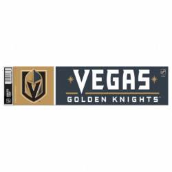 Vegas Golden Knights - 3x12 Bumper Sticker Strip