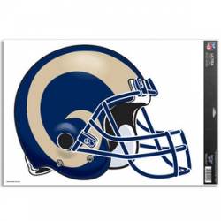 St. Louis Rams Helmet - 11x17 Ultra Decal