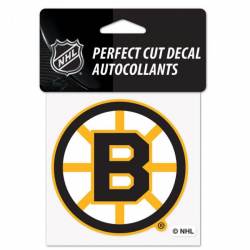 Boston Bruins Reverse Retro Logo - 4x4 Die Cut Decal