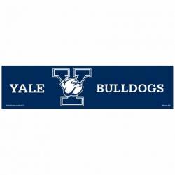 Yale University Bulldogs - 3x12 Bumper Sticker Strip