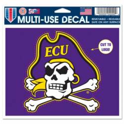 East Carolina University Pirates - 4.5x5.75 Die Cut Multi Use Ultra Decal