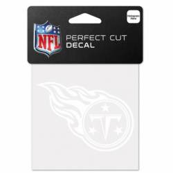 Tennessee Titans Logo - 4x4 White Die Cut Decal