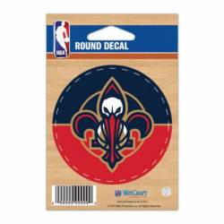 New Orleans Pelicans - 3x3 Round Vinyl Sticker
