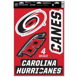Carolina Hurricanes - Set of 4 Ultra Decals