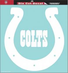 Indianapolis Colts - 18x18 White Die Cut Decal