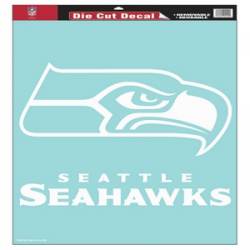 Seattle Seahawks - 18x18 White Die Cut Decal