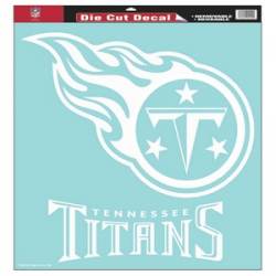 Tennessee Titans - 18x18 White Die Cut Decal