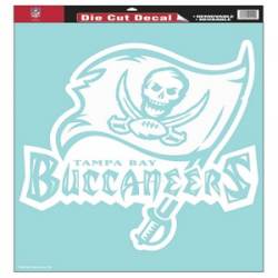 Tampa Bay Buccaneers - 18x18 White Die Cut Decal