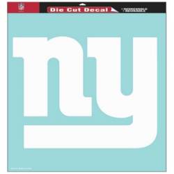 New York Giants - 18x18 White Die Cut Decal
