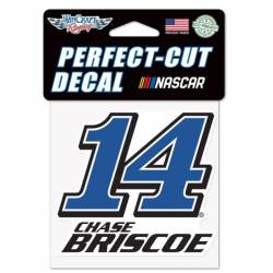 Chase Briscoe #14 - 4x4 Die Cut Decal