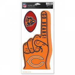 Chicago Bears - Finger Ultra Decal 2 Pack