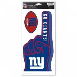 New York Giants - Finger Ultra Decal 2 Pack