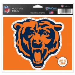 Chicago Bears Head - 4.5x5.75 Die Cut Ultra Decal