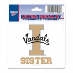 University Of Idaho Vandals Sister - 3x4 Ultra Decal