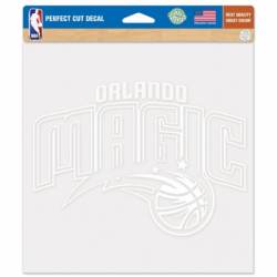 Orlando Magic - 8x8 White Die Cut Decal