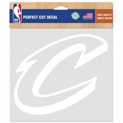 Cleveland Cavaliers 2022 Logo - 8x8 White Die Cut Decal