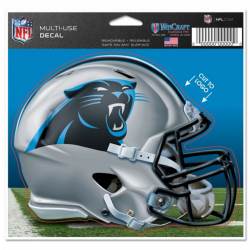 Carolina Panthers Helmet - 4.5x5.75 Die Cut Ultra Decal