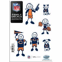 Chicago Bears - Set Of 6 Family Sticker Sheet