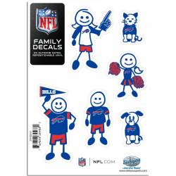 Buffalo Bills - Set Of 6 Family Sticker Sheet