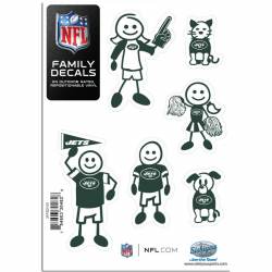 New York Jets - Set Of 6 Family Sticker Sheet