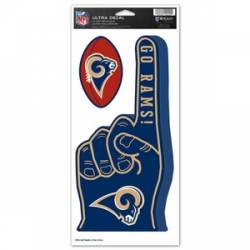 St. Louis Rams - Finger Ultra Decal 2 Pack