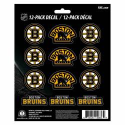 Boston Bruins - Set Of 12 Sticker Sheet